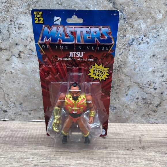 Masters of The Universe Origins Jitsu 2022 MOTU Mattel Action Figure NEW - Picture 1 of 9